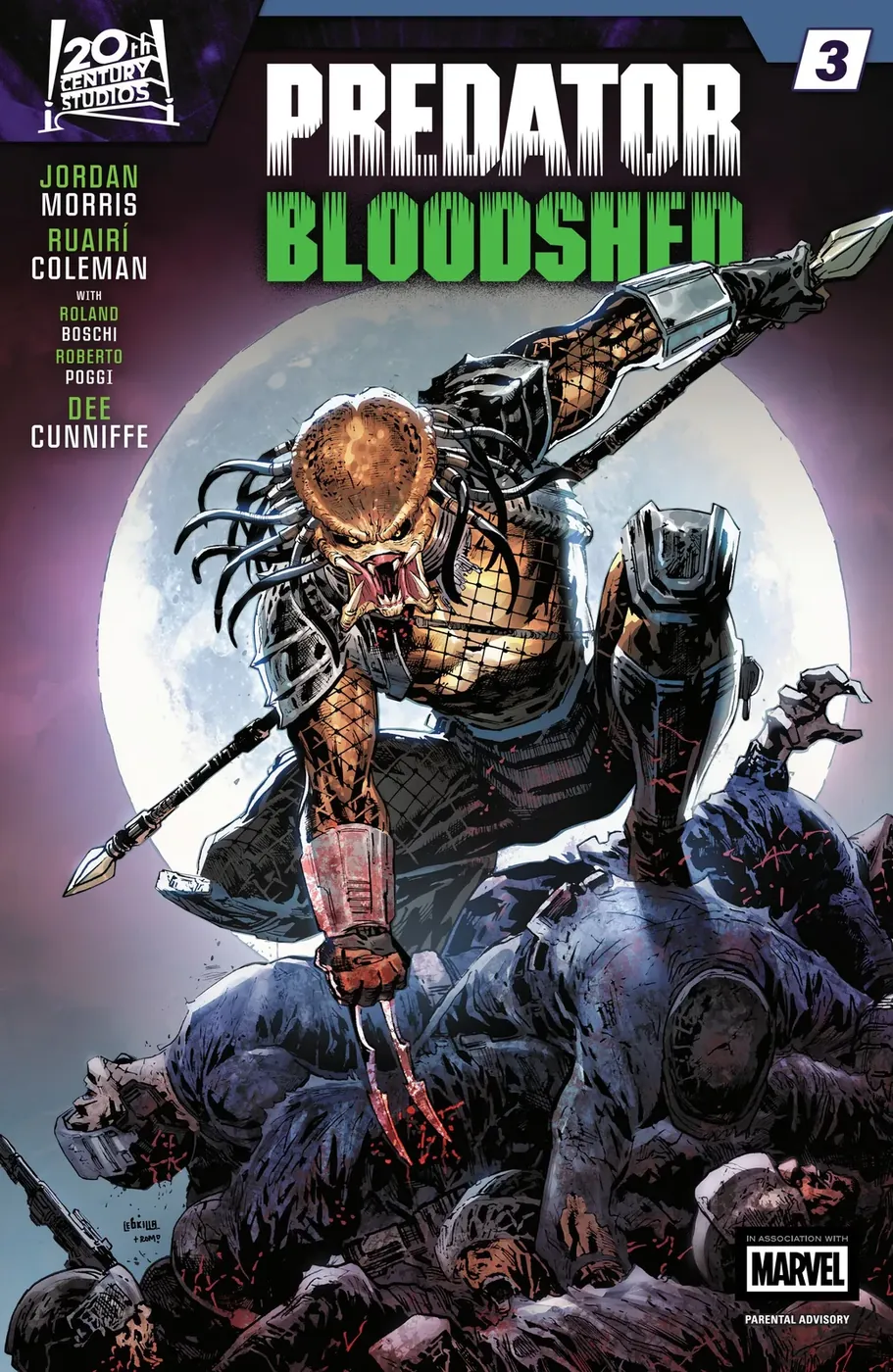 Cover of Predator: Bloodshed #3