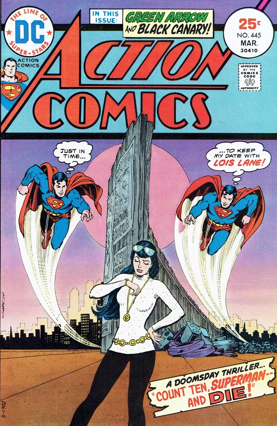 Cover of Action Comics #445