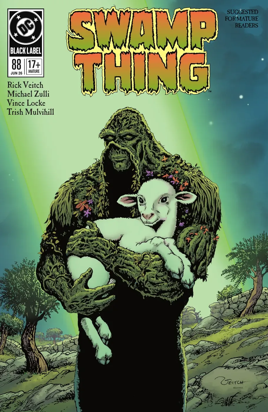 Cover of Swamp Thing 1989 #1