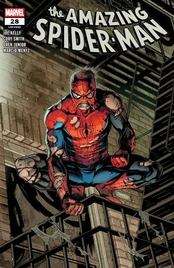 Cover of The Amazing Spider-Man #28 (992)