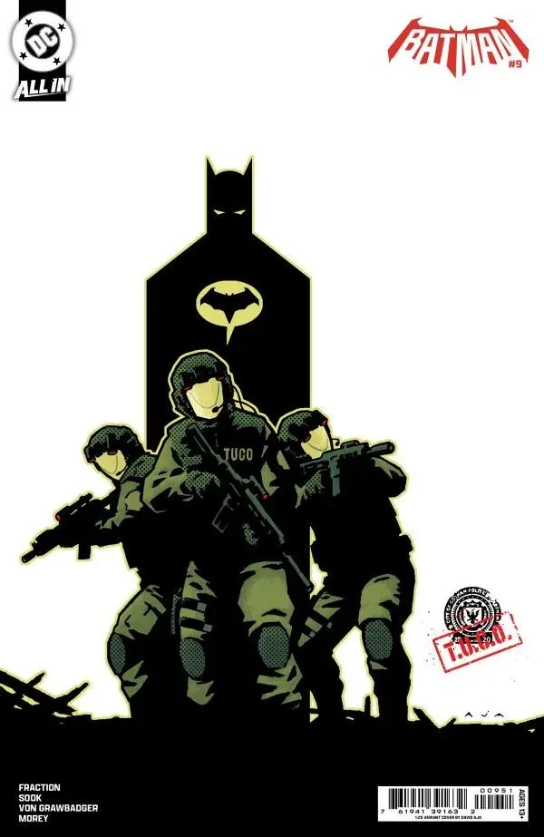 Cover of Batman #9