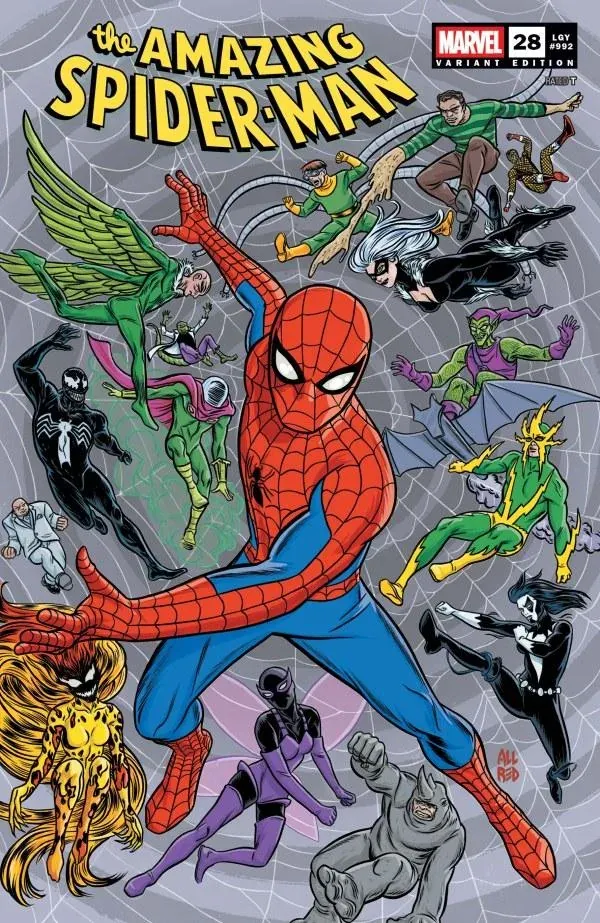 Cover of The Amazing Spider-Man #28 (992)