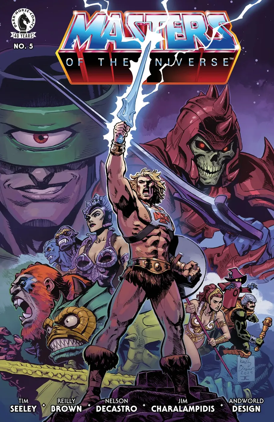 Cover of He-Man and the Masters of the Universe #5