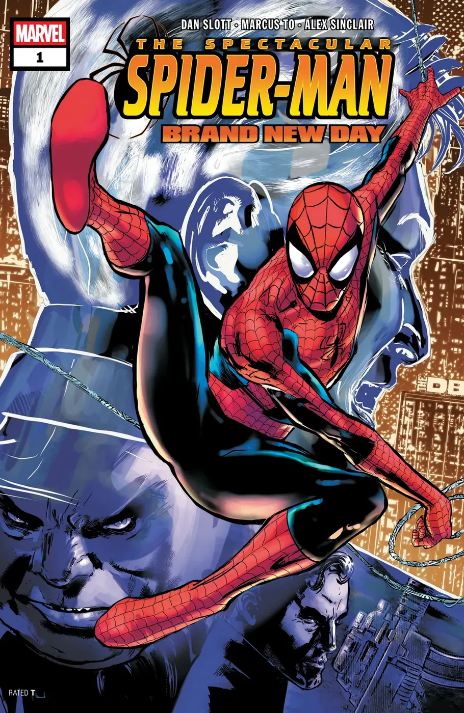 Cover of Spectacular Spider-Man: Brand New Day #1