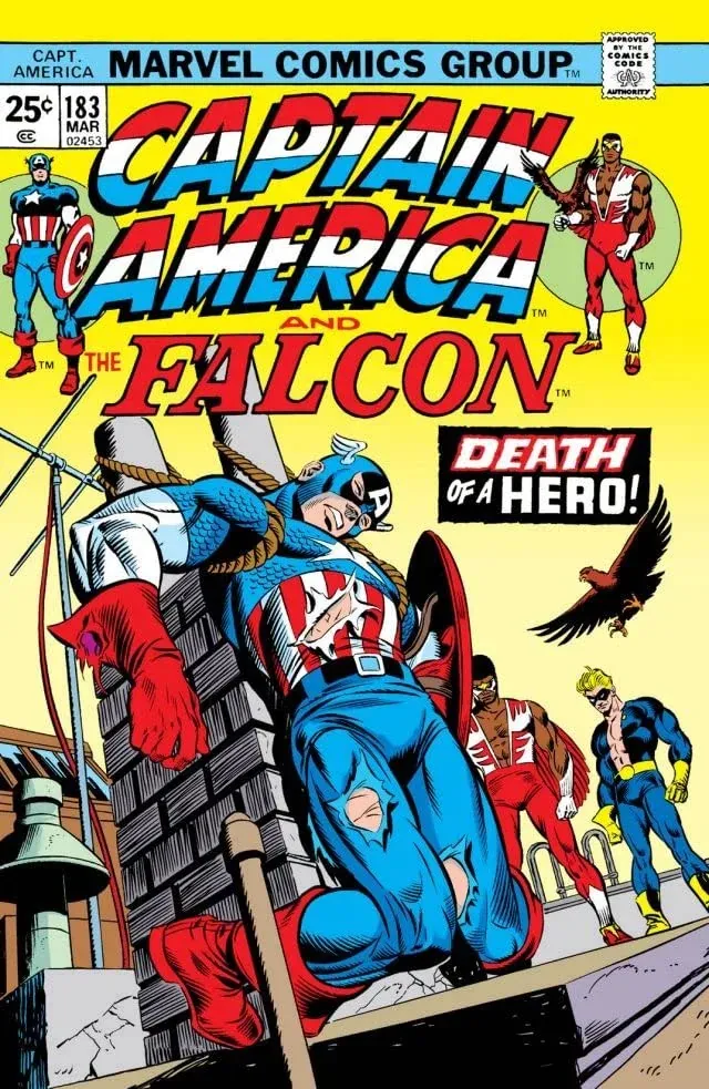 Cover of Captain America #183