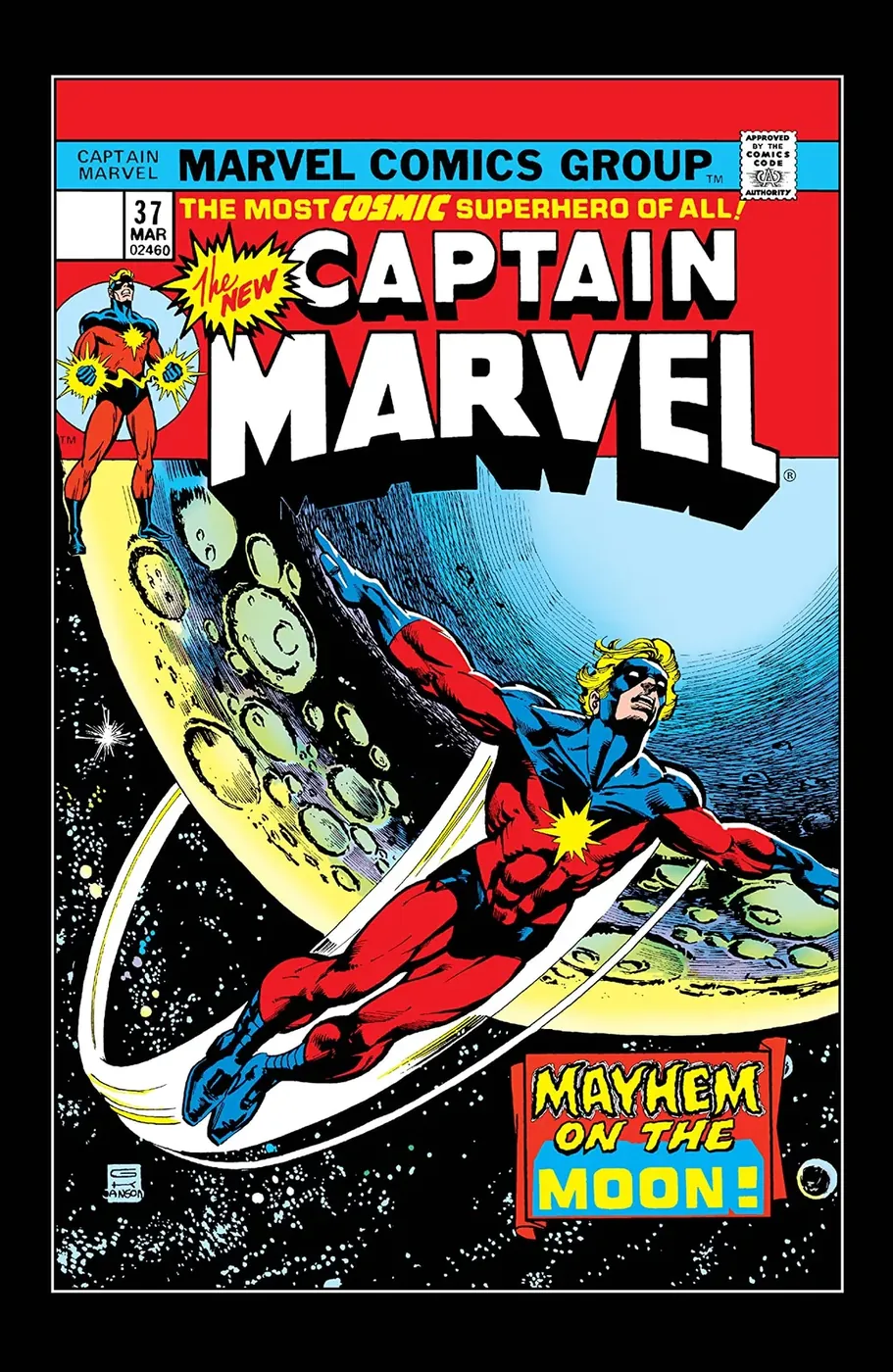 Cover of Captain Marvel #37