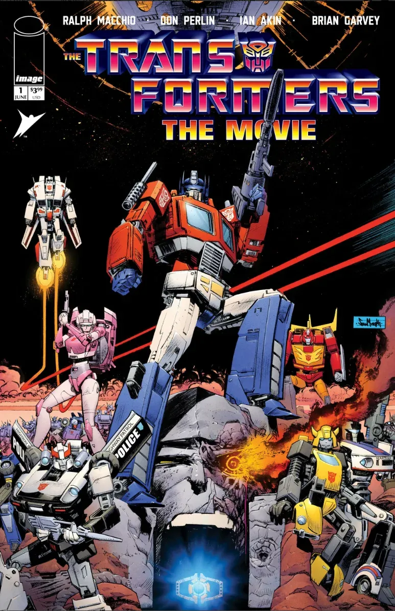 Cover of The Transformers: The Movie 40th Anniversary Edition #1