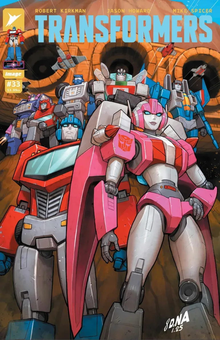 Cover of Transformers #33