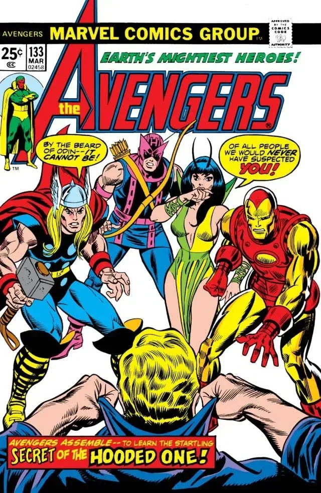 Cover of The Avengers #133