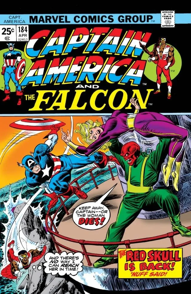 Cover of Captain America #184