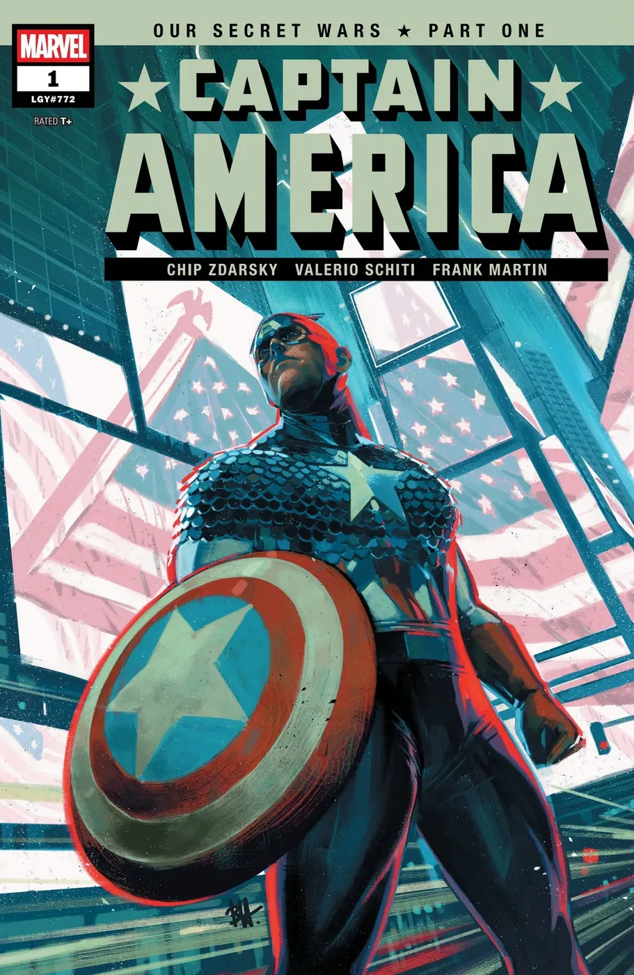 Cover of Captain America #1