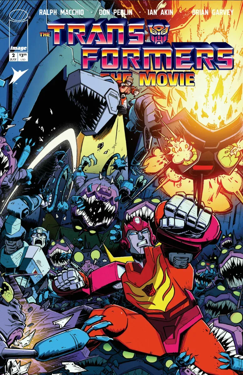 Cover of The Transformers: The Movie 40th Anniversary Edition #2