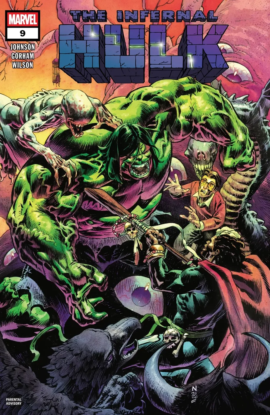 Cover of Infernal Hulk #9