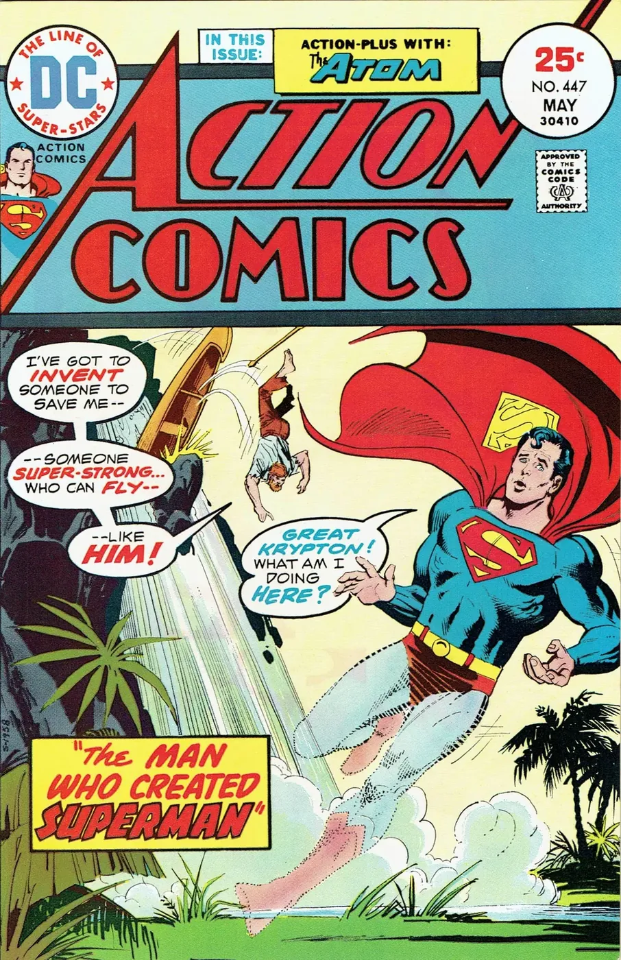 Cover of Action Comics #447