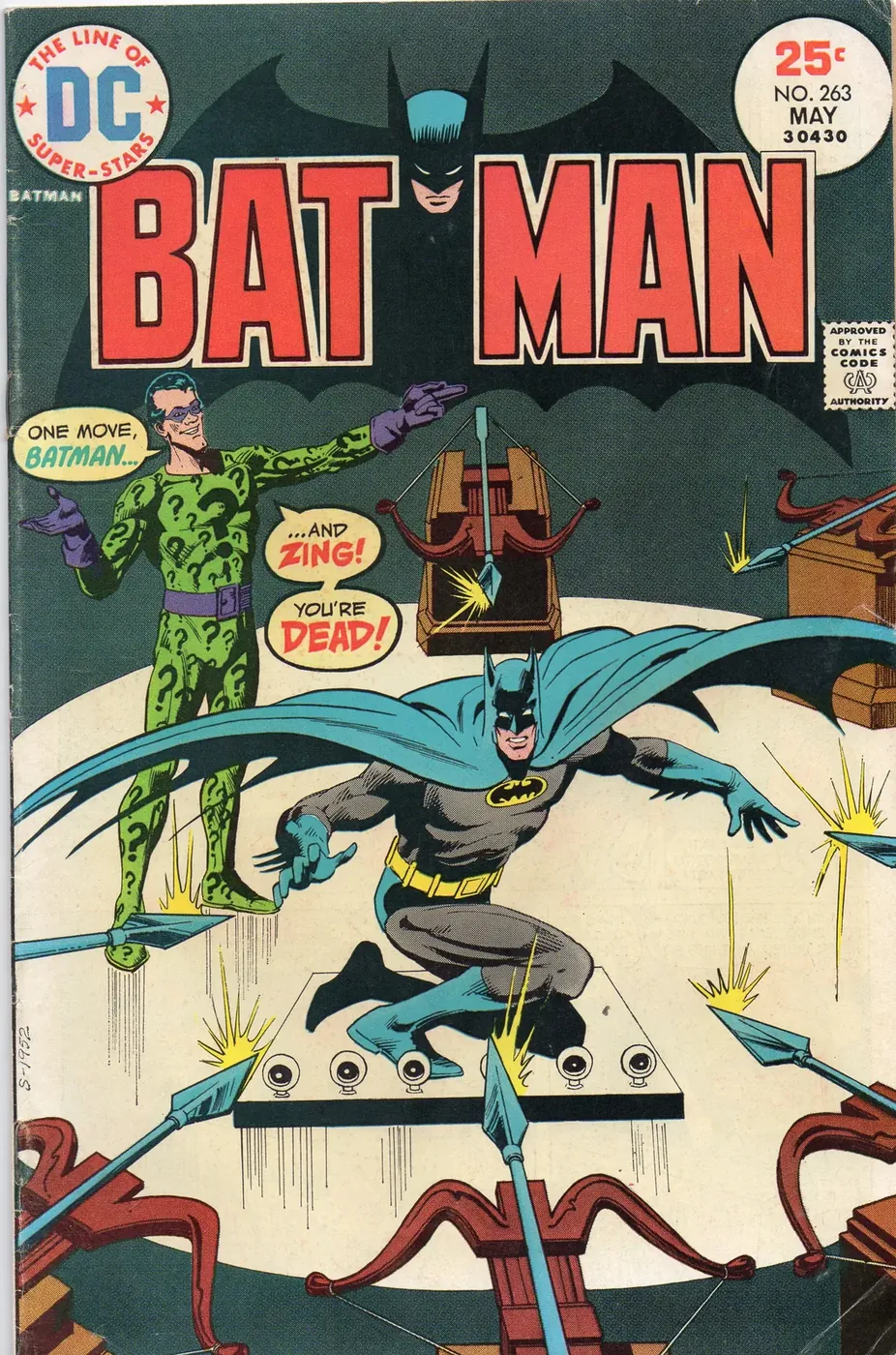 Cover of Batman #263