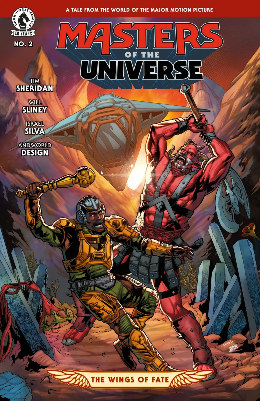 Cover of He-Man and the Masters of the Universe: The Wings of Fate #2