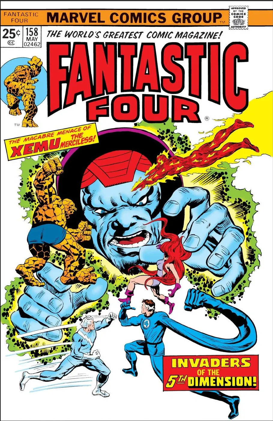 Cover of Fantastic Four #158
