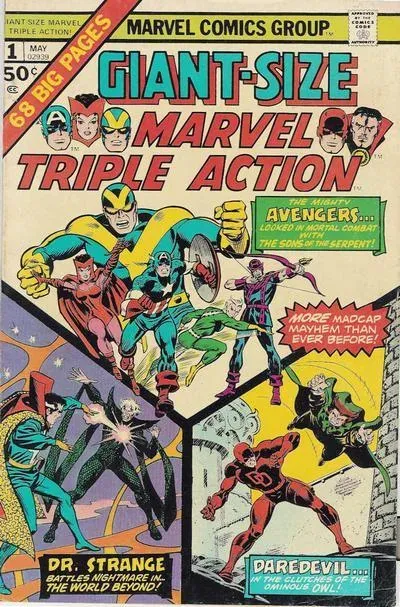 Cover of Giant-Size Marvel Triple Action #1