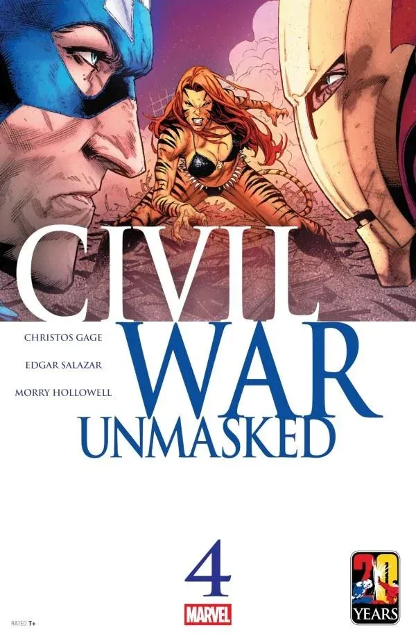 Cover of Civil War: Unmasked #4