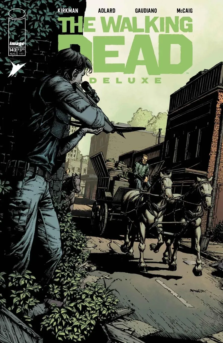 Cover of The Walking Dead Deluxe #142