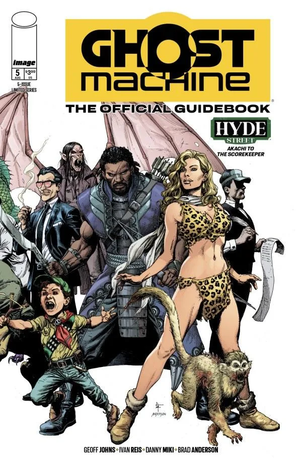Cover of Ghost Machine: The Official Guidebook #1