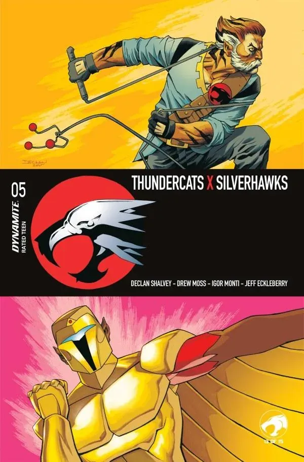 Cover of ThunderCats x SilverHawks #5