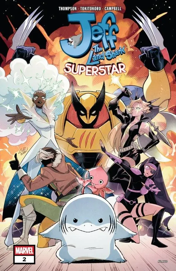 Cover of Jeff the Land Shark: Superstar #2