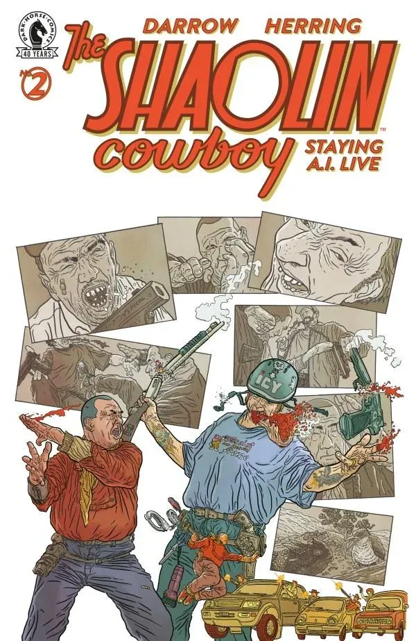 Cover of The Shaolin Cowboy: Staying A.I. Live #2
