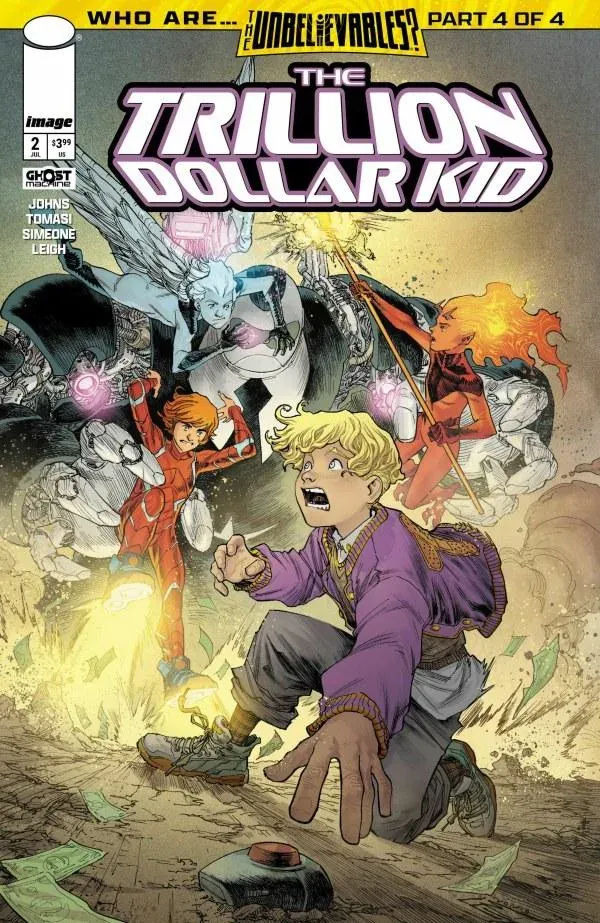 Cover of The Trillion Dollar Kid #2