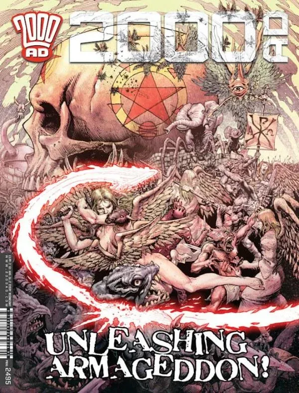 Cover of 2000 AD #2495