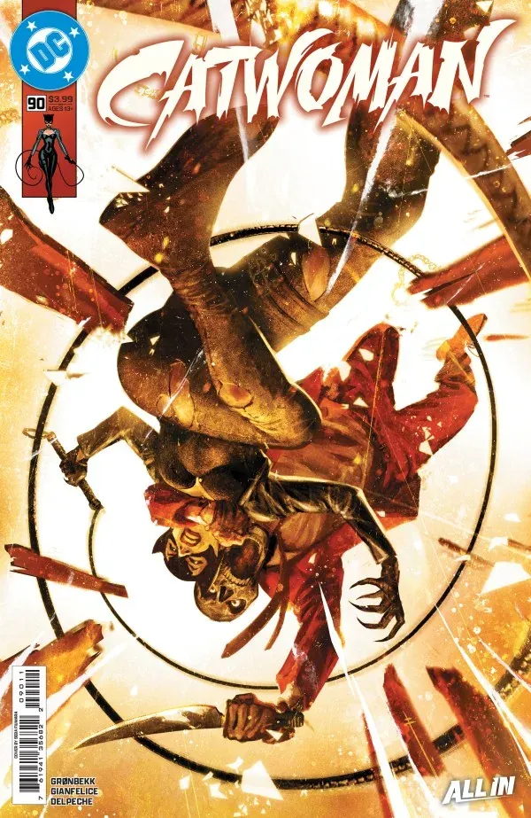 Cover of Catwoman #90