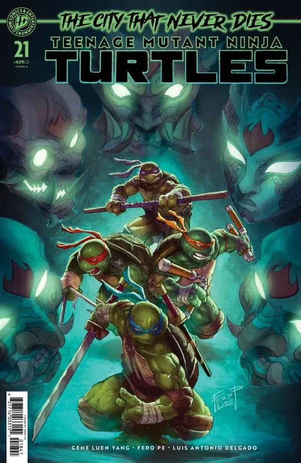 Cover of Teenage Mutant Ninja Turtles #21