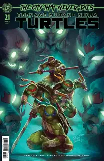 Cover of Teenage Mutant Ninja Turtles #21