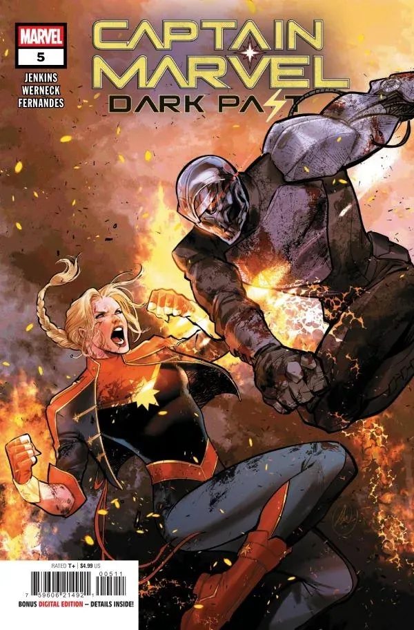 Cover of Captain Marvel: Dark Past #5