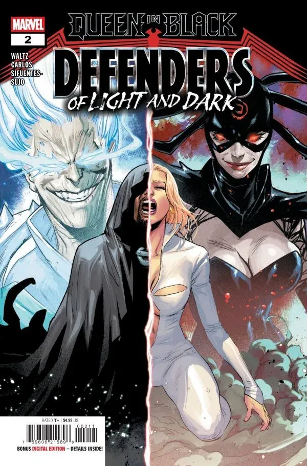 Cover of Queen in Black: Defenders of Light and Dark #2
