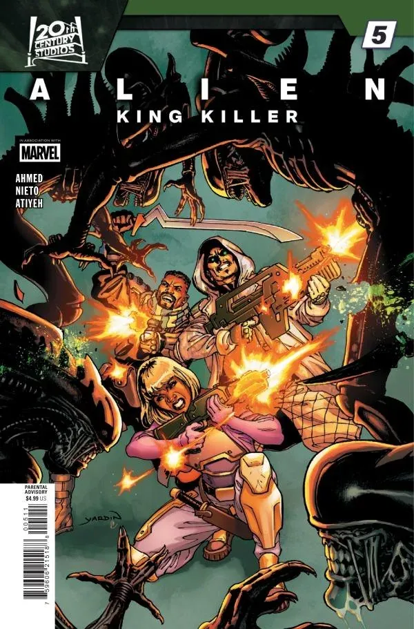 Cover of Alien: King Killer #5