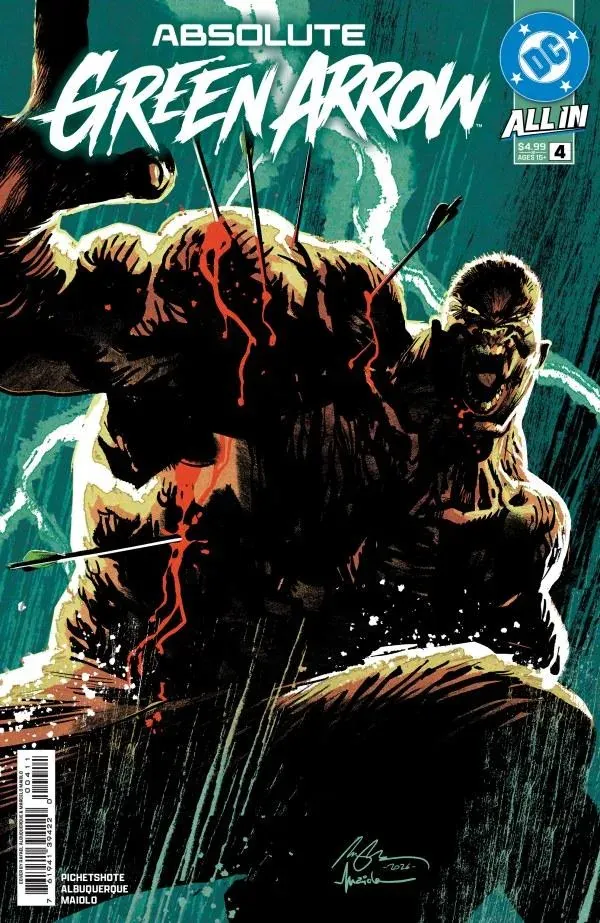 Cover of Absolute Green Arrow #4