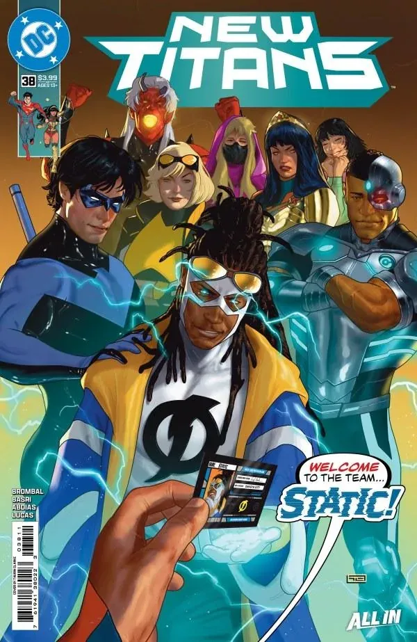 Cover of New Titans #38