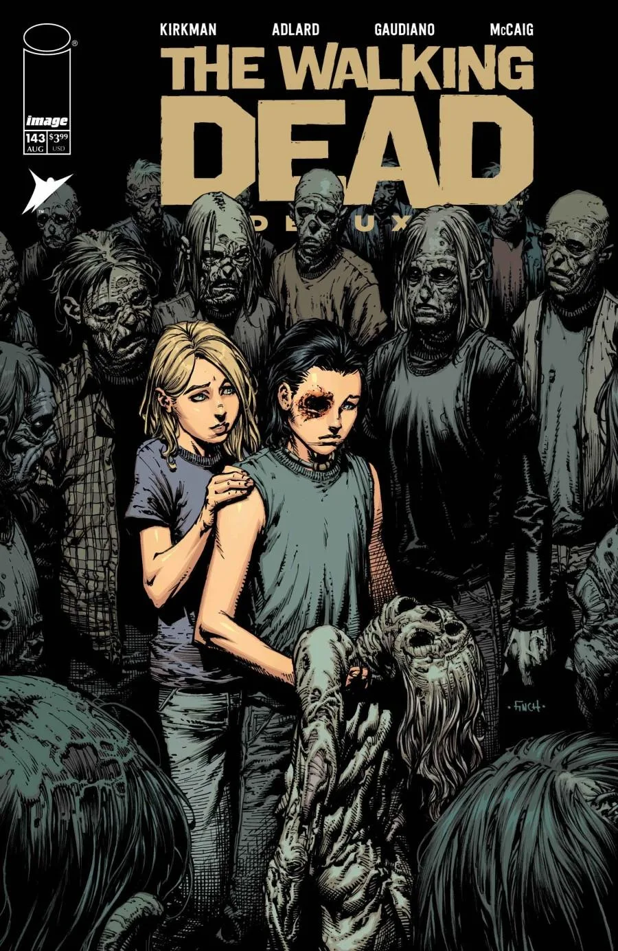 Cover of The Walking Dead Deluxe #143