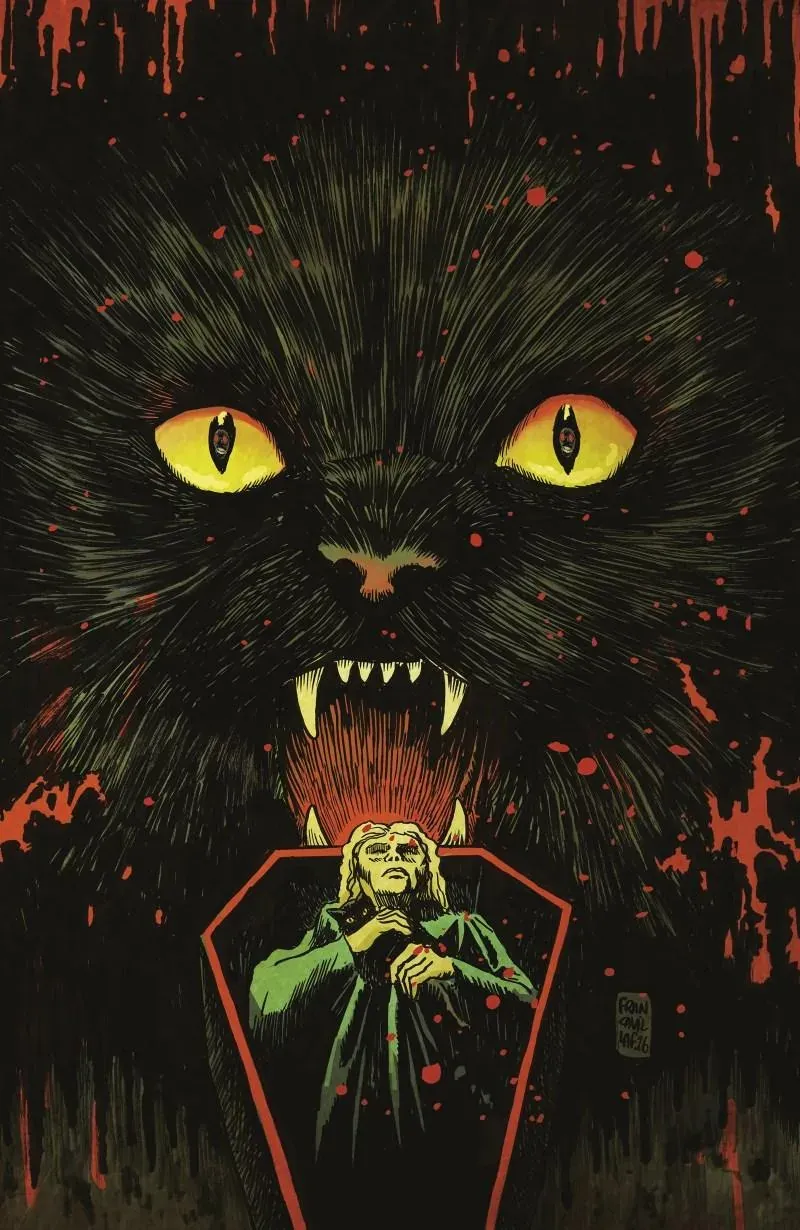 Cover of Stuff of Nightmares: The Cat in the Coffin #1