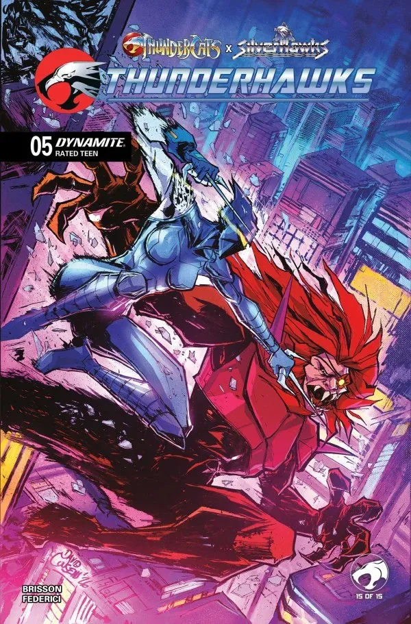 Cover of ThunderCats x SilverHawks: ThunderHawks #5