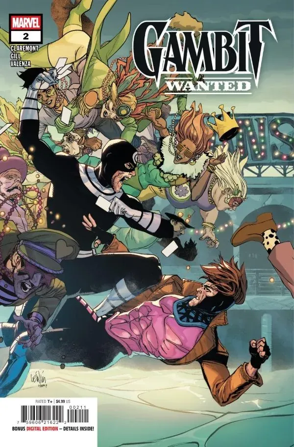 Cover of Gambit: Wanted #2