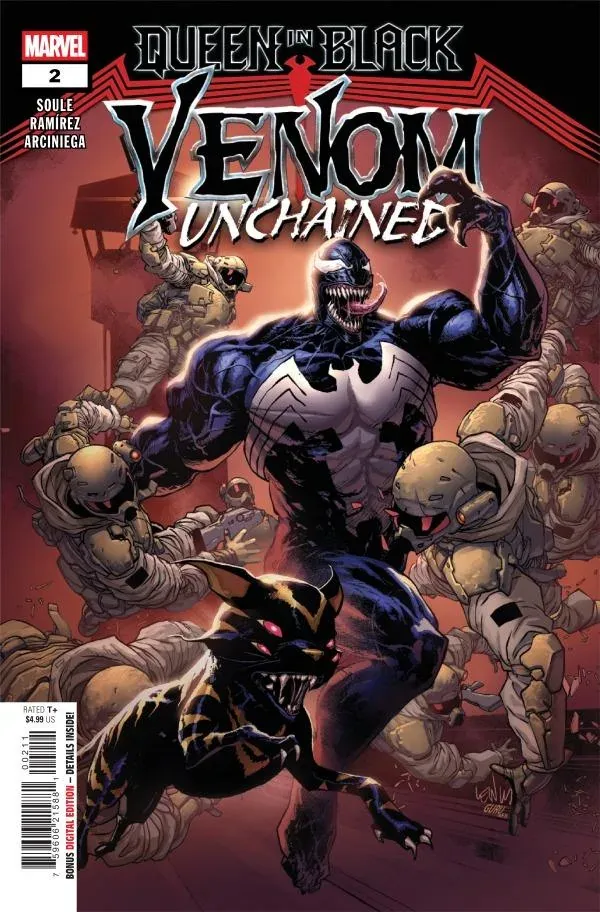 Cover of Queen in Black: Venom Unchained #2