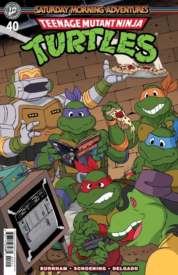 Cover of Teenage Mutant Ninja Turtles: Saturday Morning Adventures #40