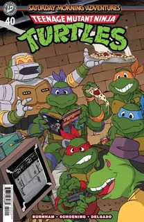 Cover of Teenage Mutant Ninja Turtles: Saturday Morning Adventures #40