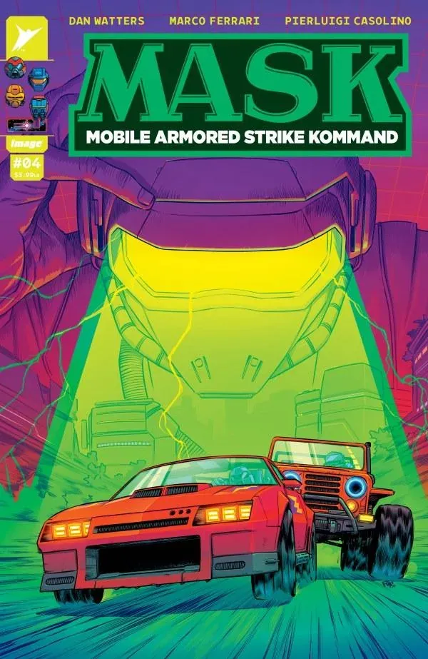Cover of M.A.S.K. #4