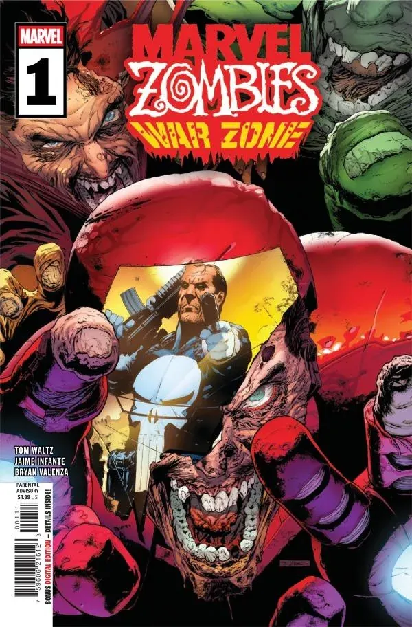 Cover of Marvel Zombies: War Zone #1