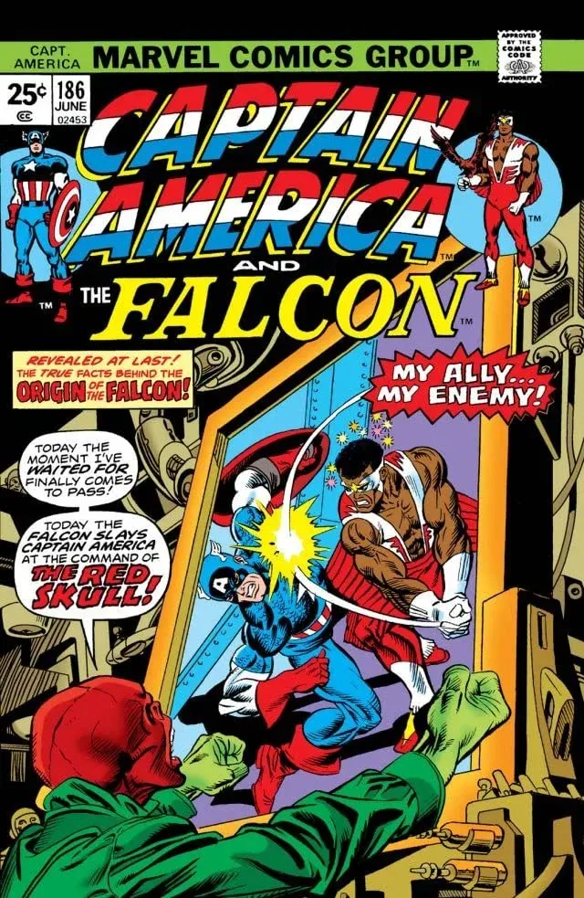 Cover of Captain America #186