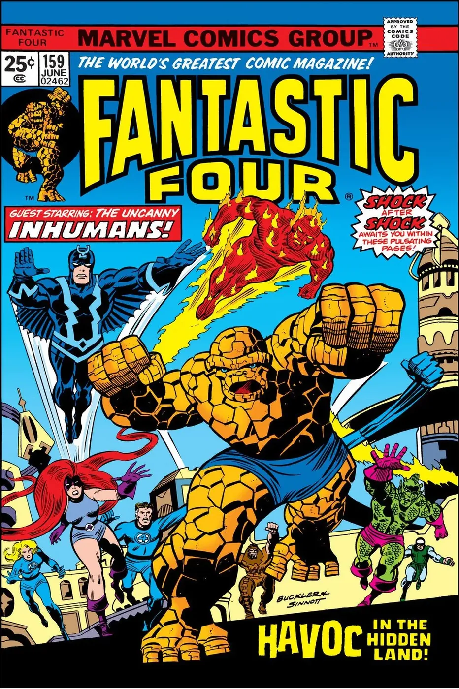 Cover of Fantastic Four #159