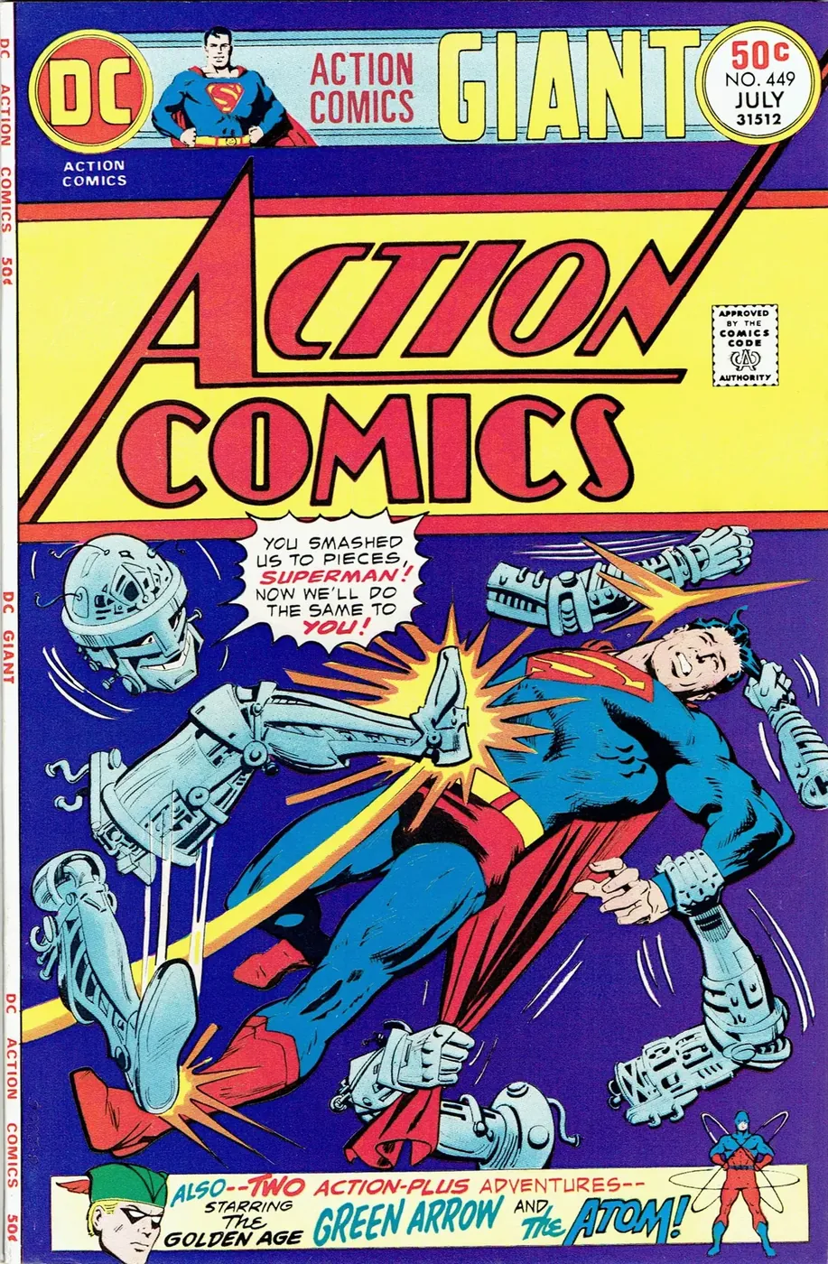 Cover of Action Comics #449